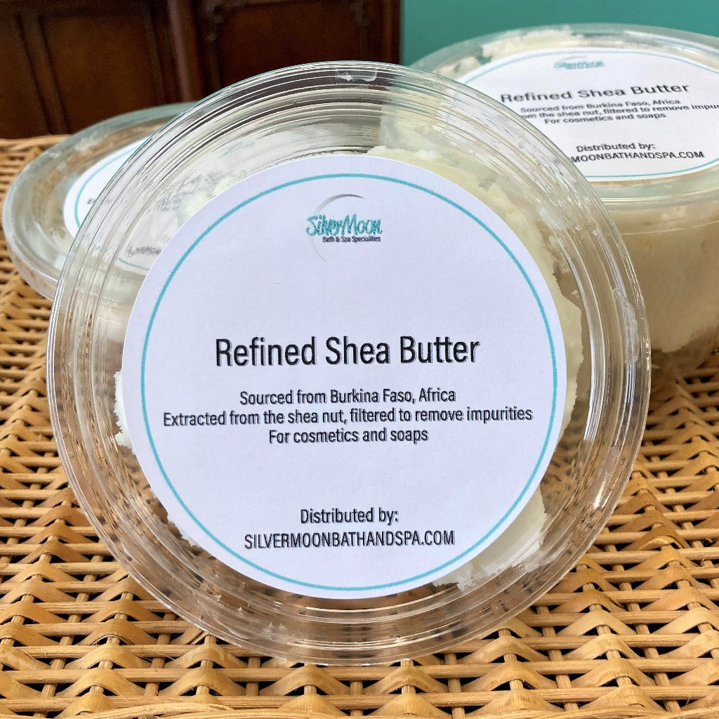 Shea Butter-Bulk Natural Refined from Africa – Silver Moon Bath & Spa  Specialties, LLC